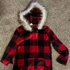 Holiday Time Plaid Onesie